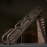 Modular sci-fi stairs (Rusty version)
