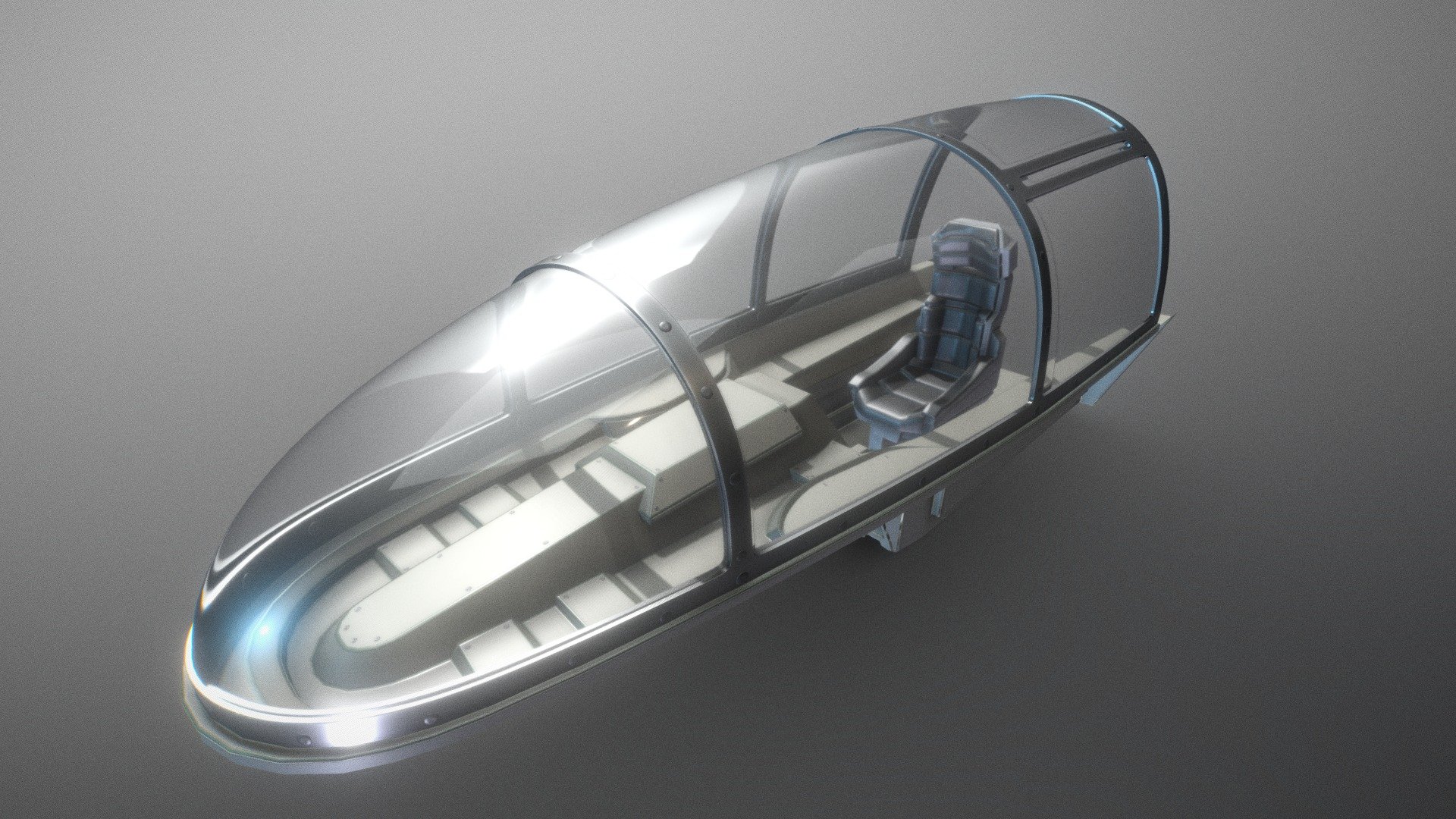 New Futuristic Jet Cockpit (Wip-3)