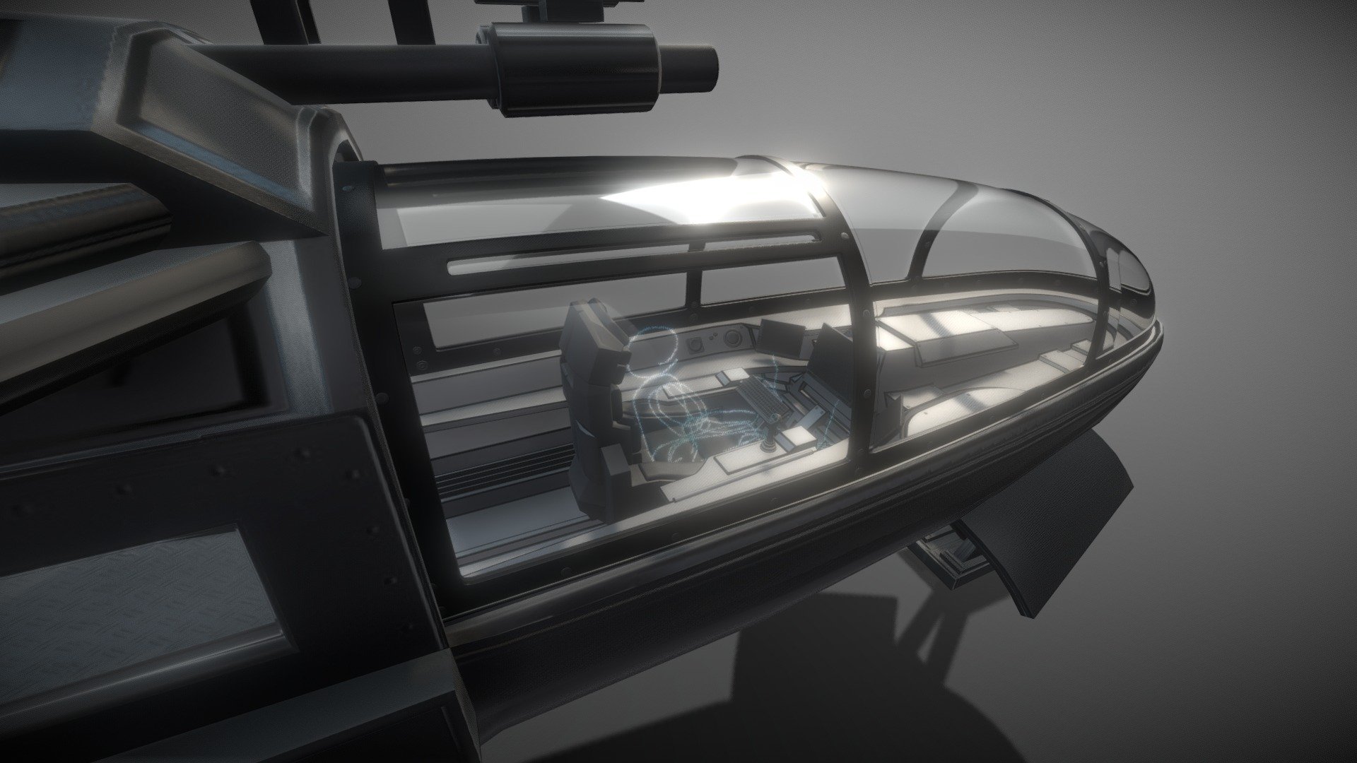 New Futuristic Jet Cockpit (Wip-5)