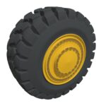 off road tire 3d model