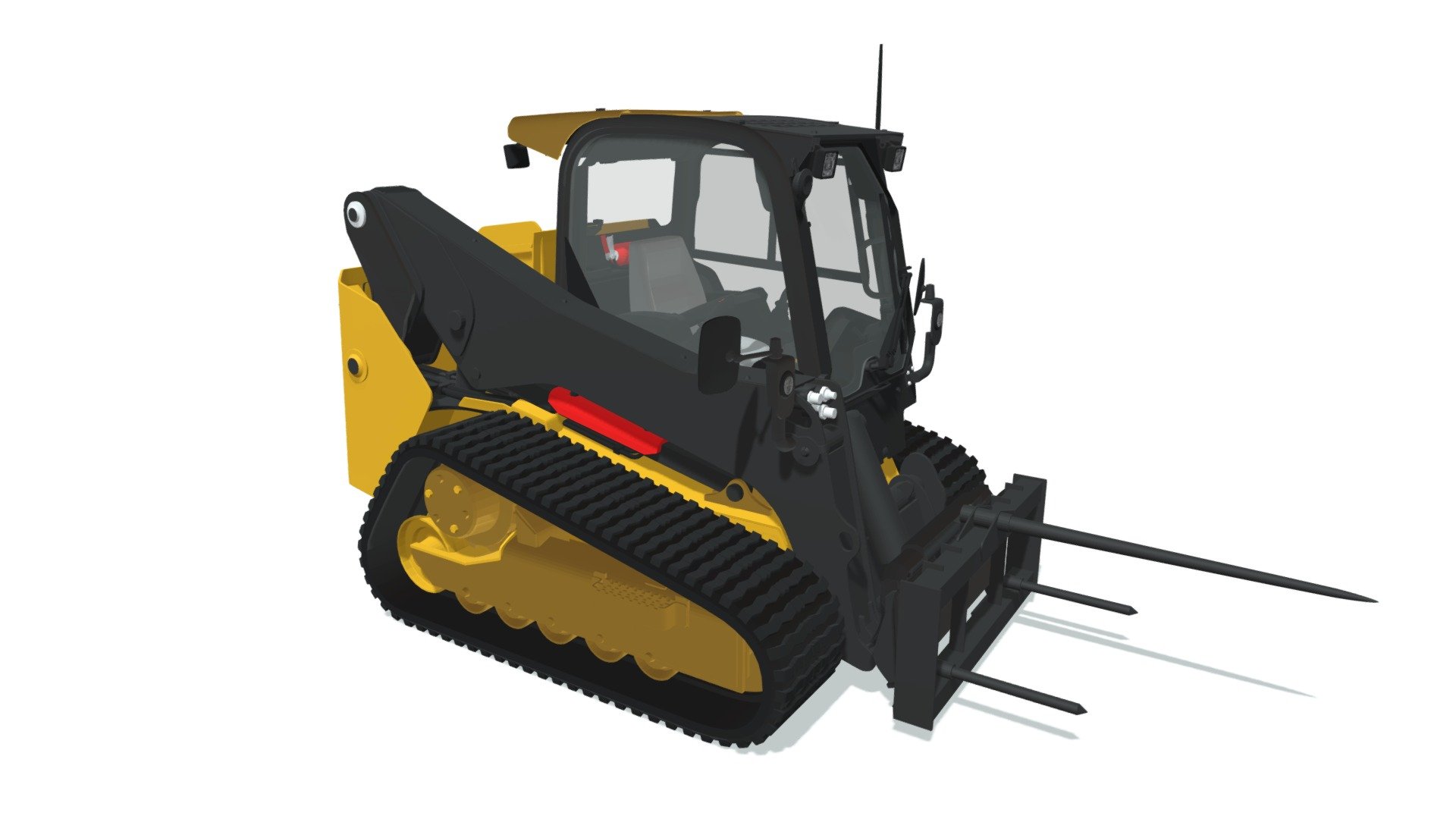 Skid Steer Loader Bale Fork