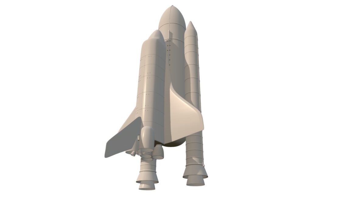 nasa shuttle launch pad 3d model
