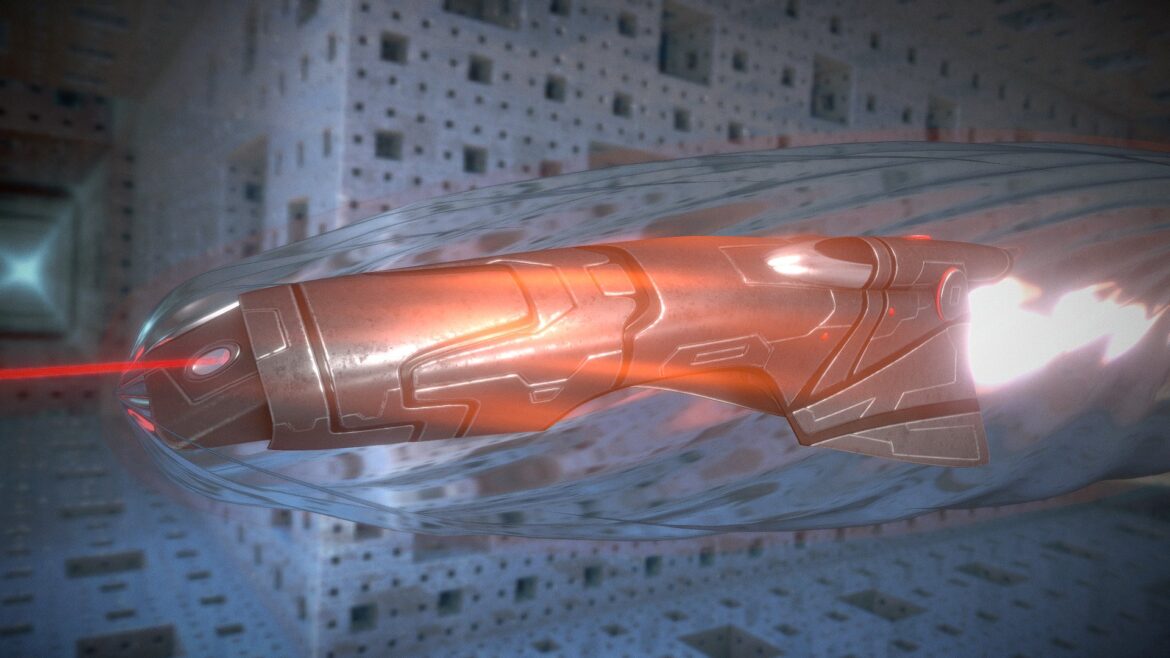 spaceship keeper old version 3d model