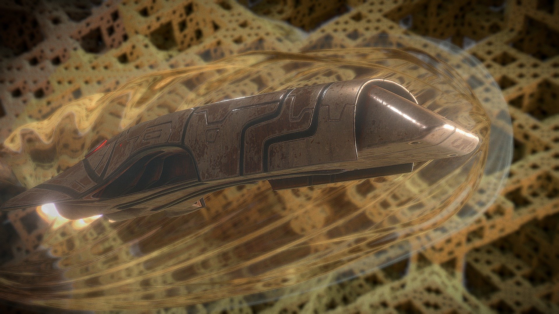 Spaceship – Keeper – Rusty Version