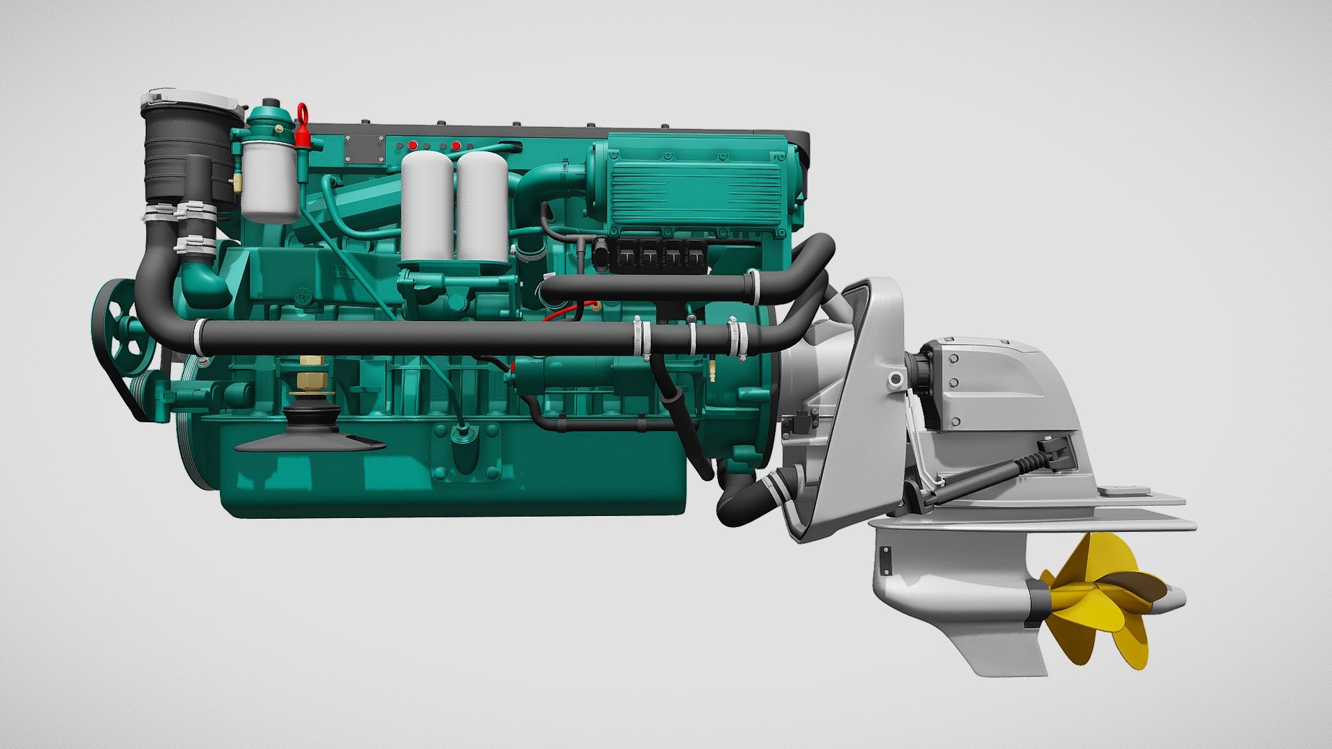 Sterndrive Engine