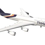 thai airways 3d model