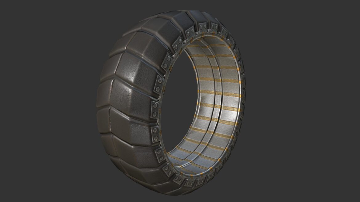 tire basic version 3d model