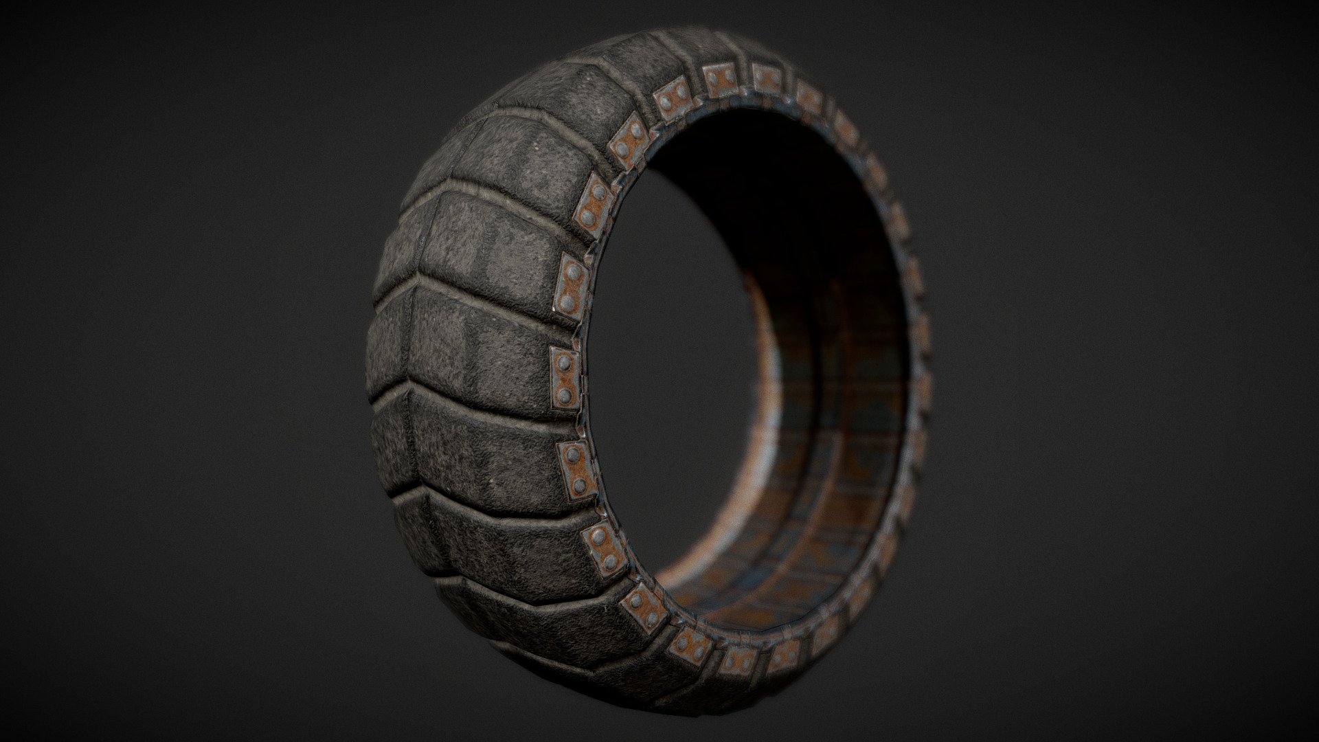 Tire Old And Rusty Version