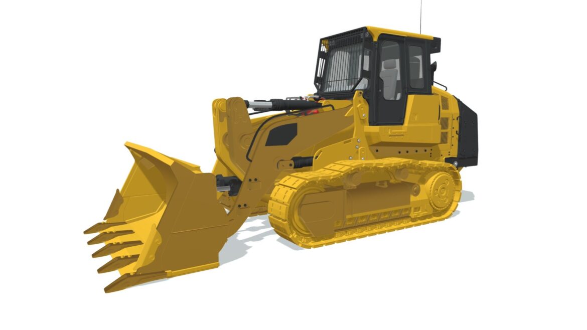 track loader 3d model