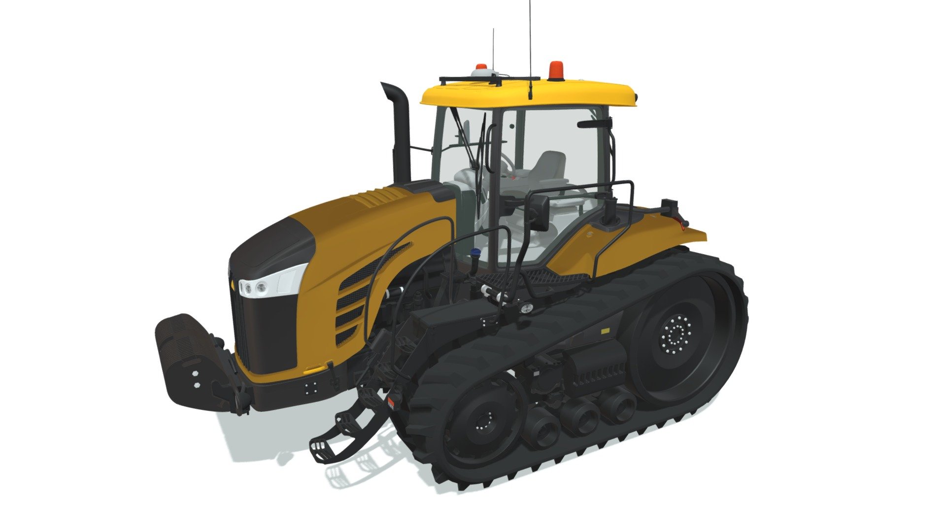 Tracked Articulated Tractor