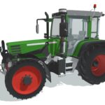 3D Farm Tractor