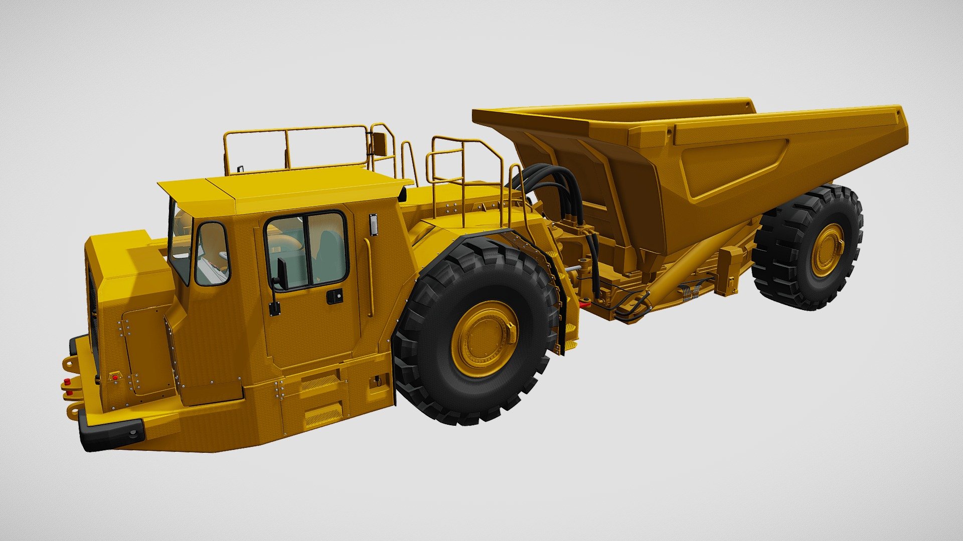 Underground Articulated Mining Truck