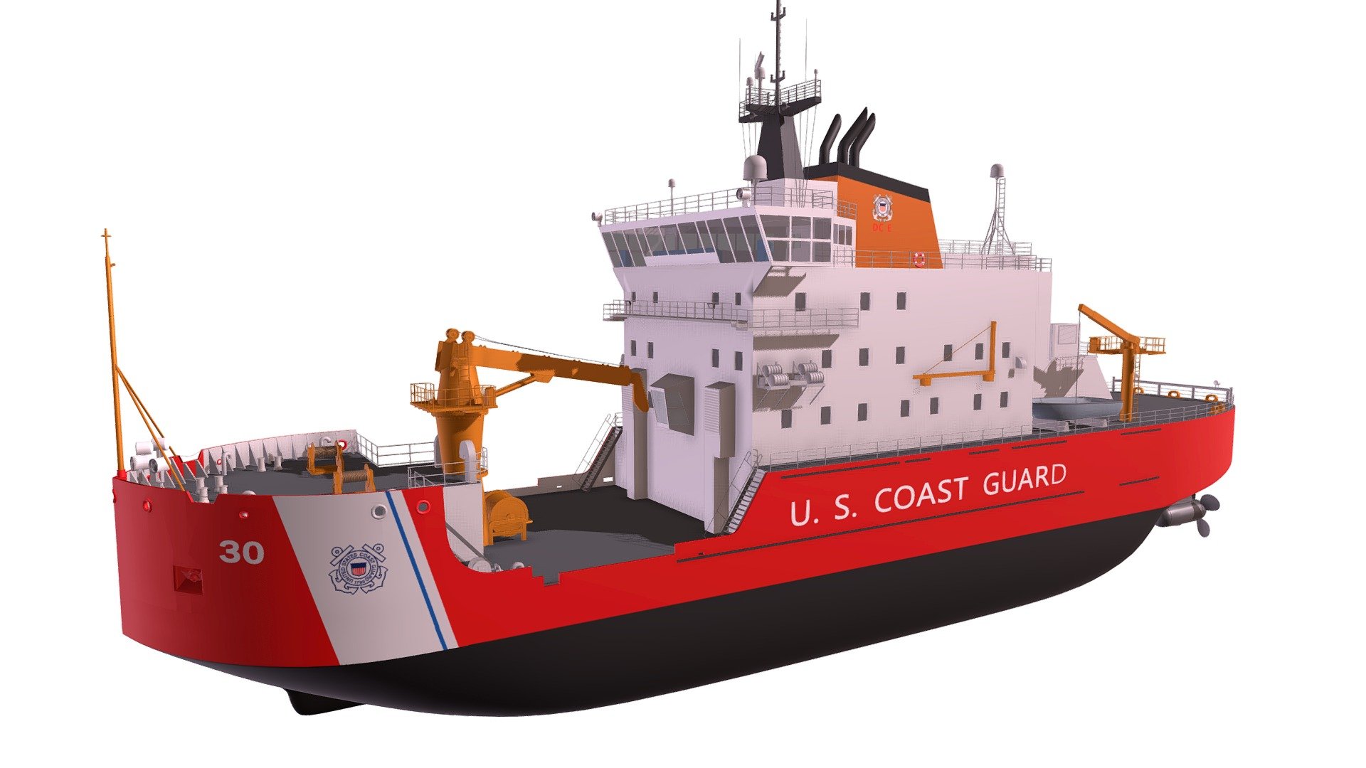 US Coast Guard Icebreaker