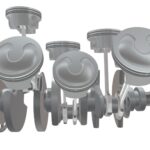 V6 Engine Cylinders