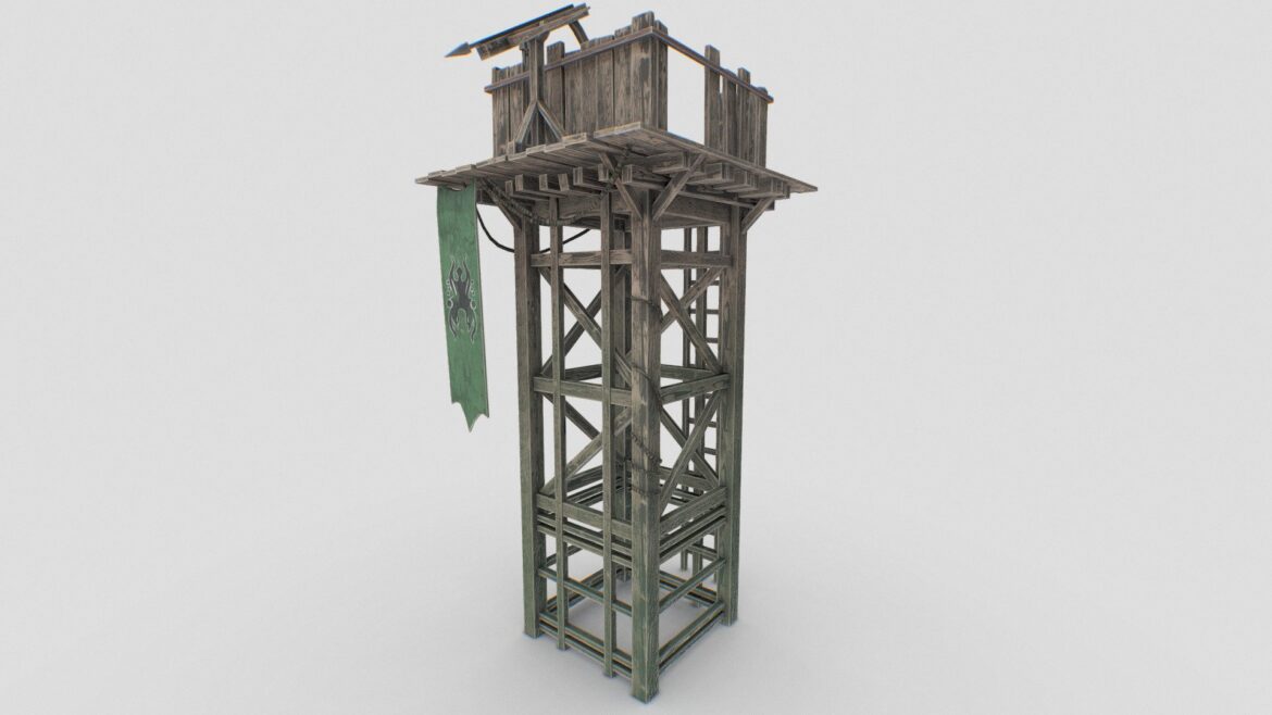 watchtower 3d model