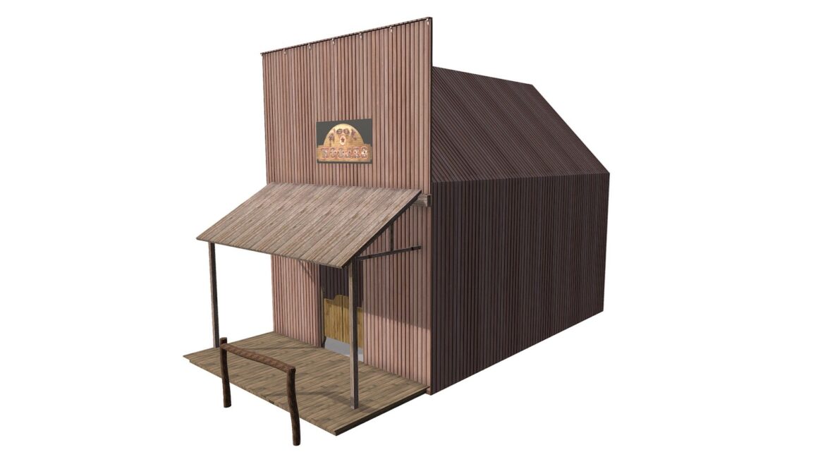 western house 3d model