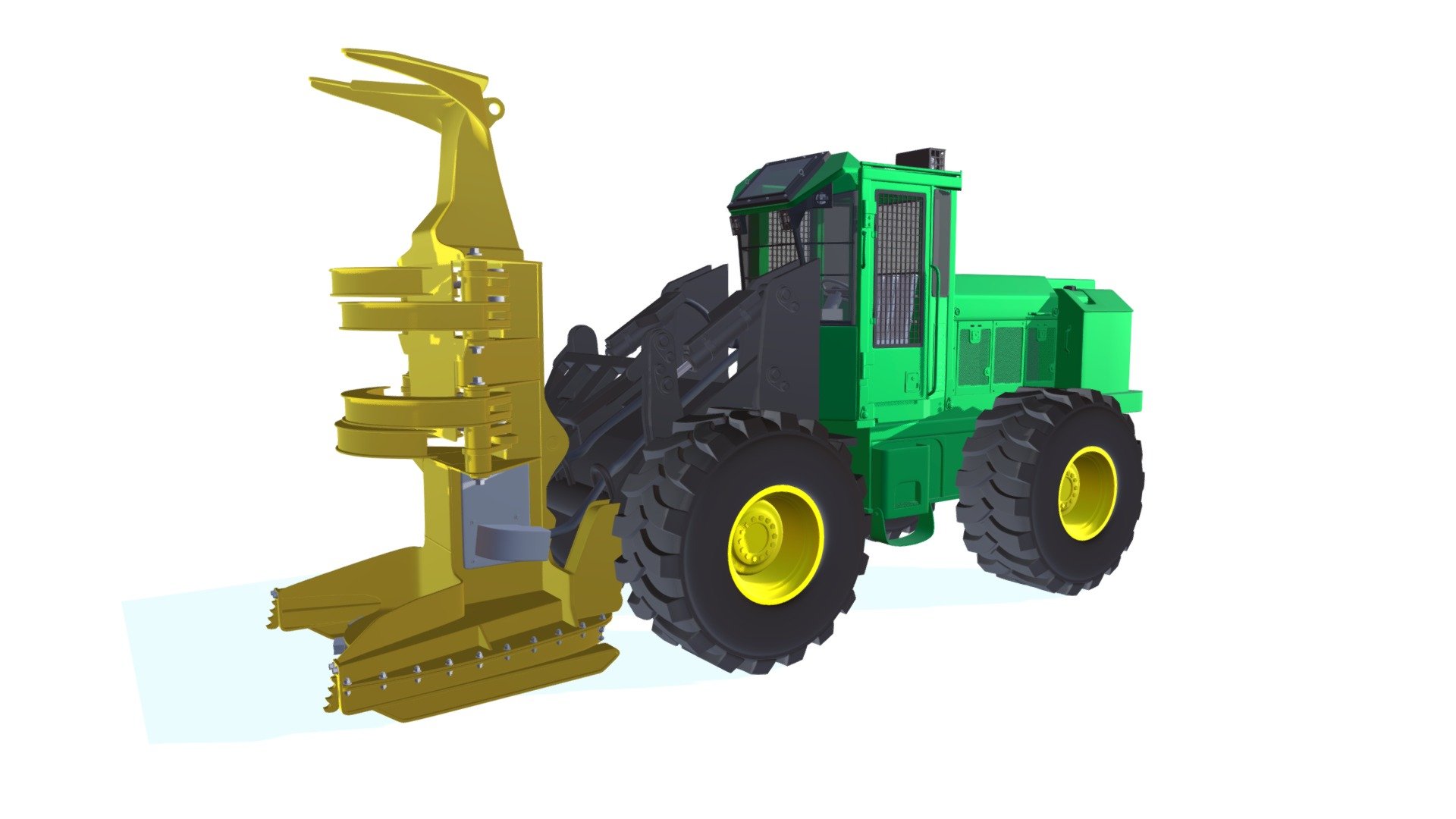 Wheeled Feller Buncher
