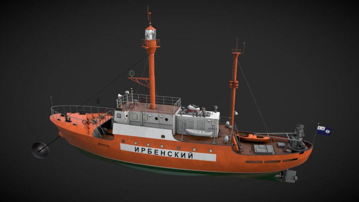 beacon vessel 3d model