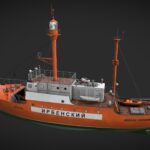 beacon vessel 3d model