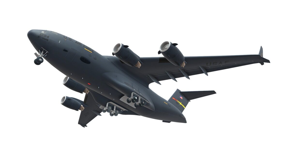 c 17 globemaster 3d model