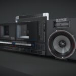 Cassette tape recorder