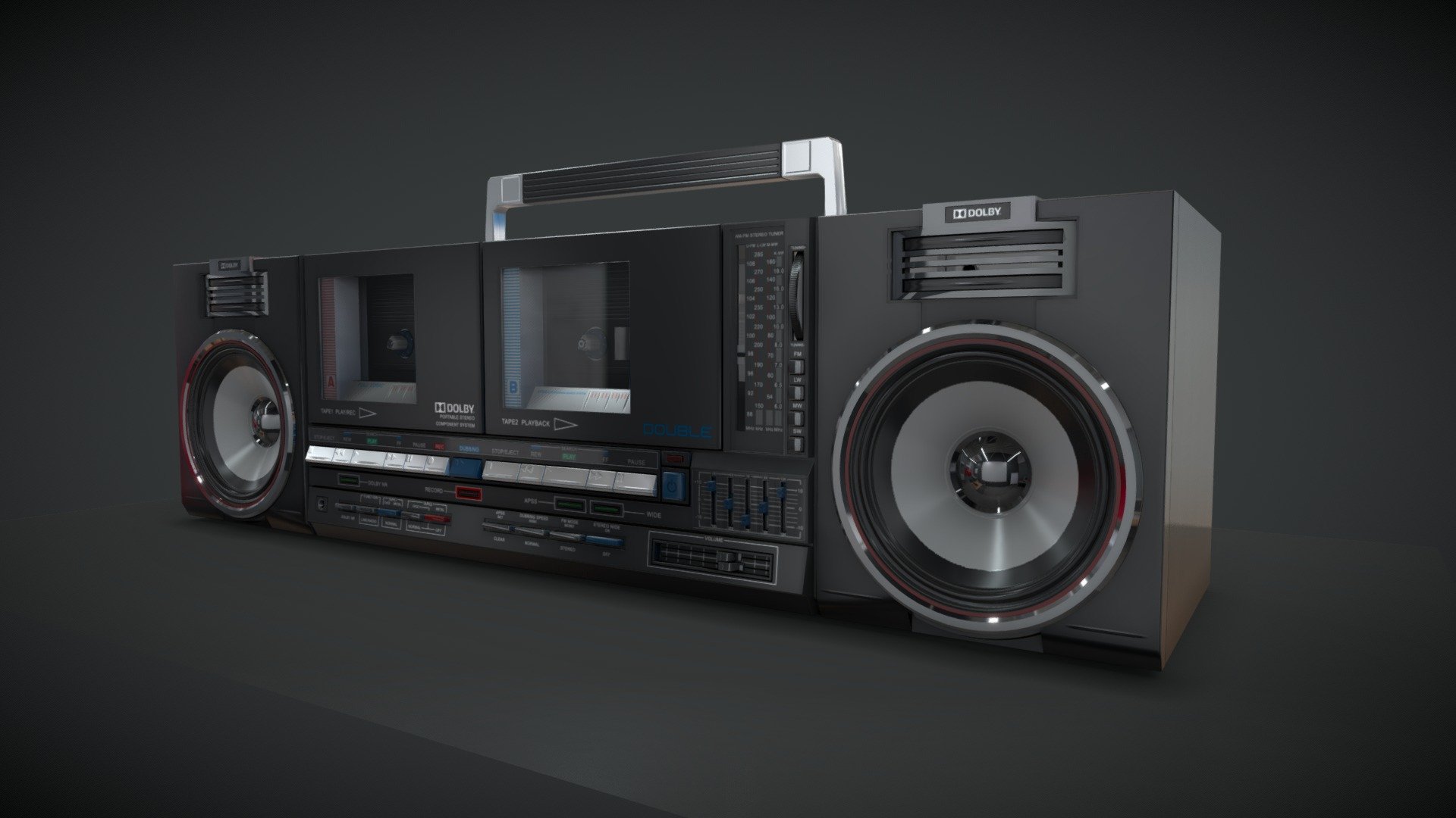 Cassette tape recorder