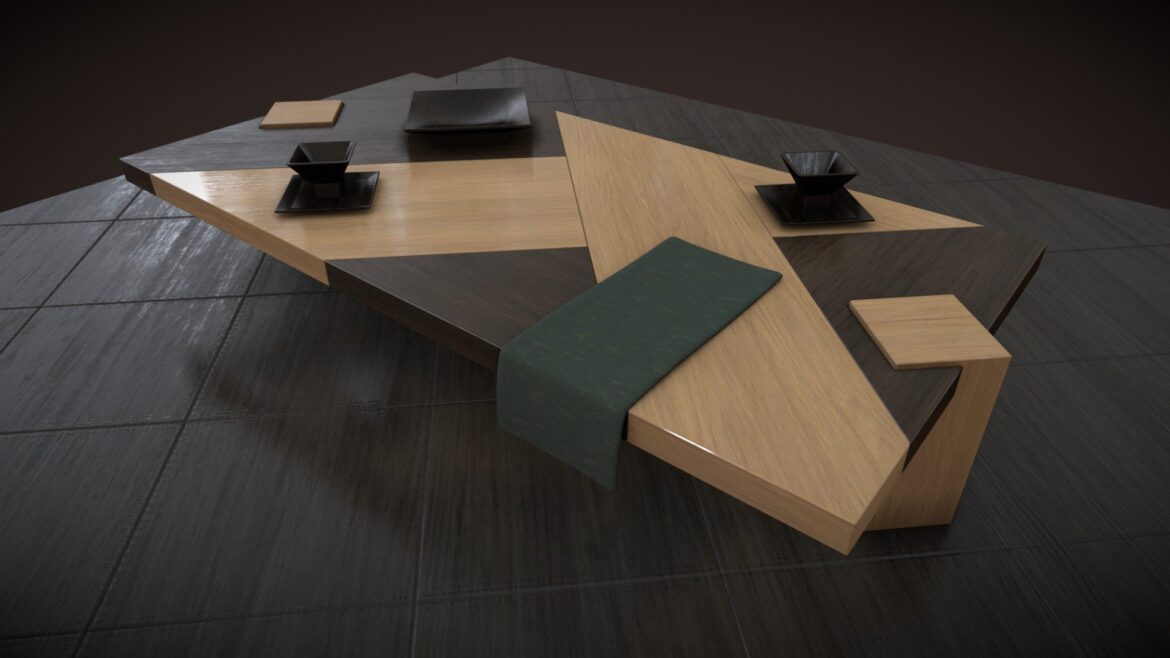 coffe table 3d model