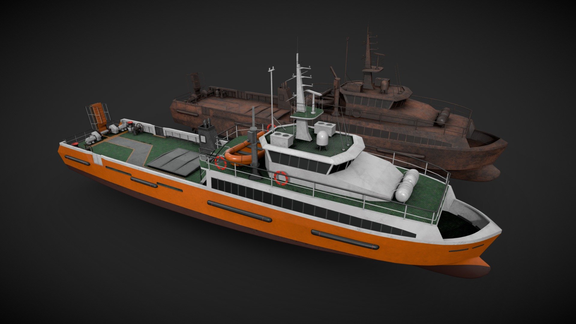 Crew boat