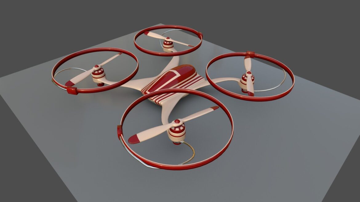 drone 3d model