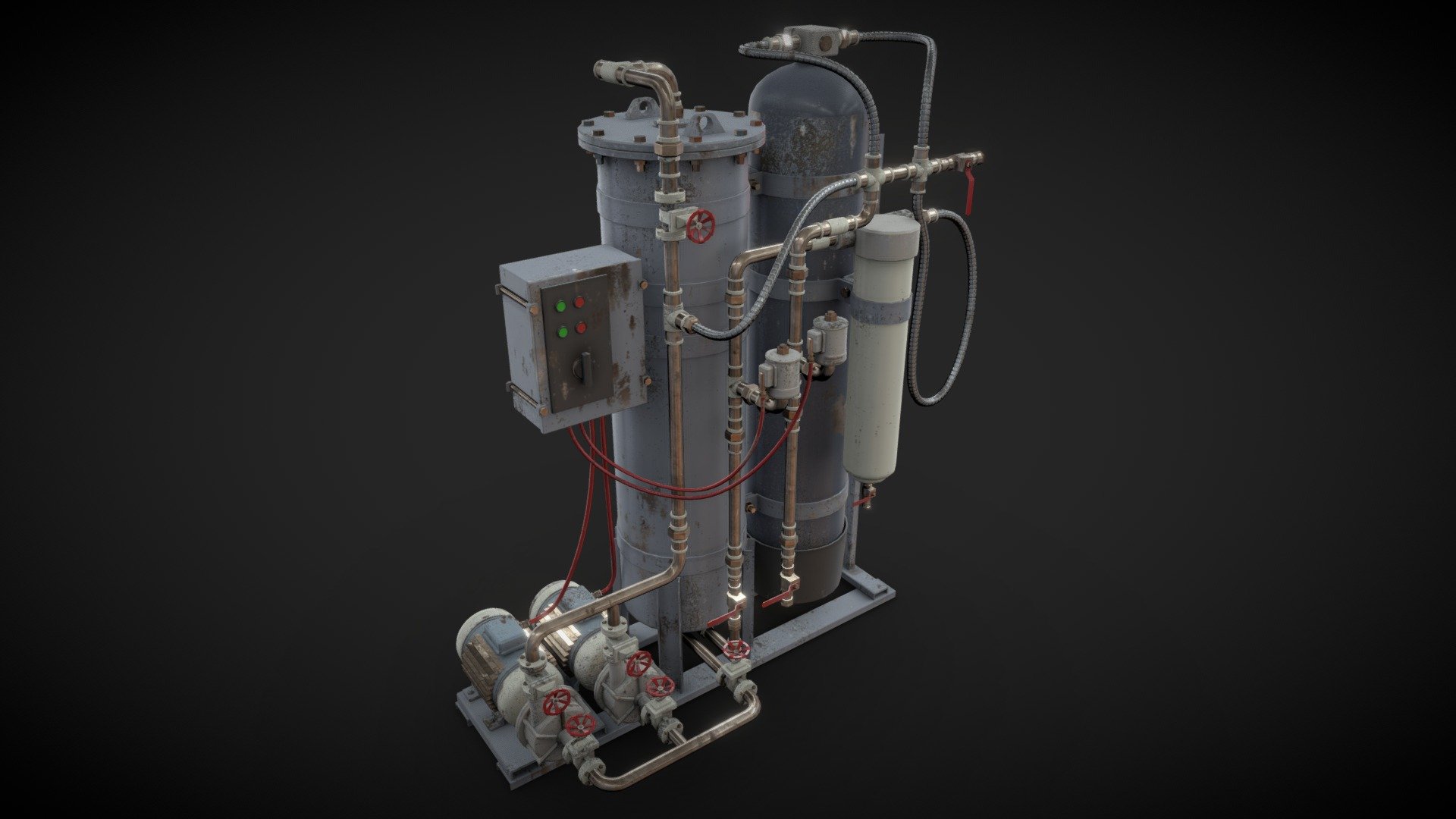 Oil, Gaz, water separator