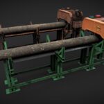 Industrial sawmill
