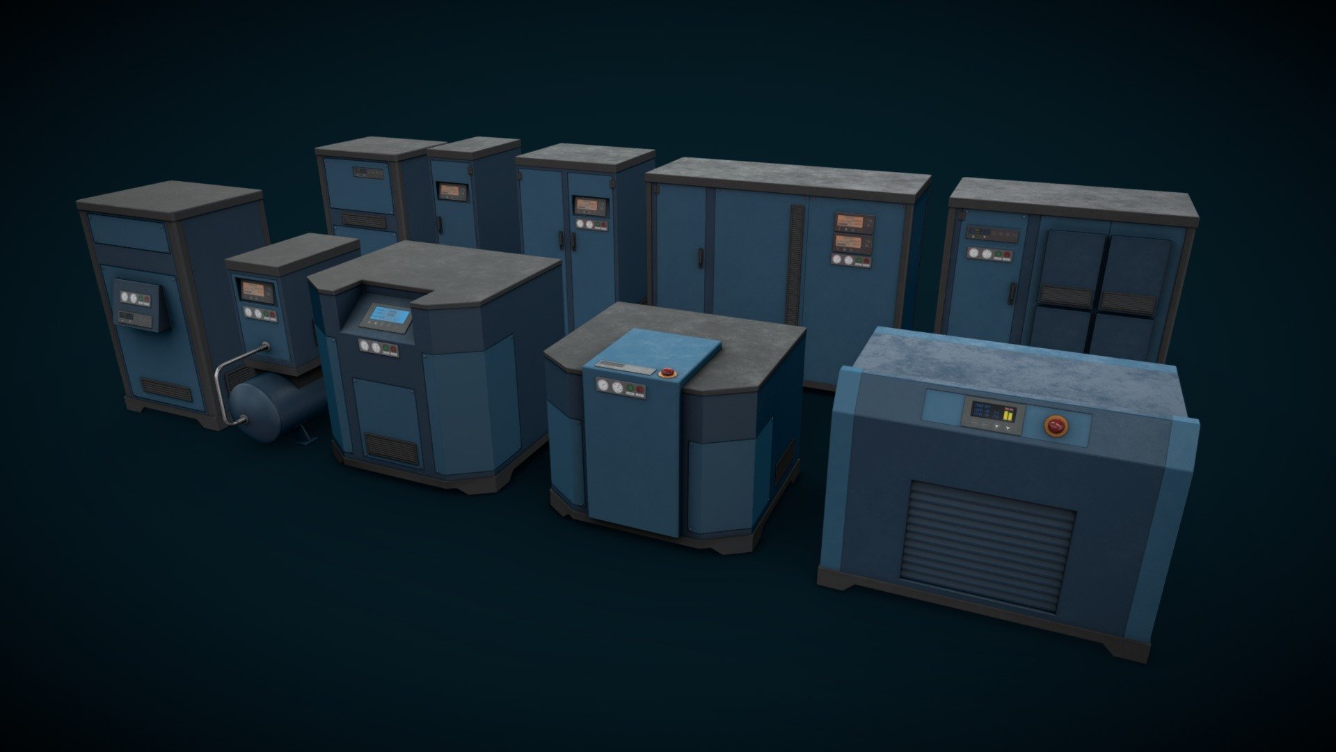 Industrial units pack