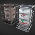 Liquid nitrogen storage