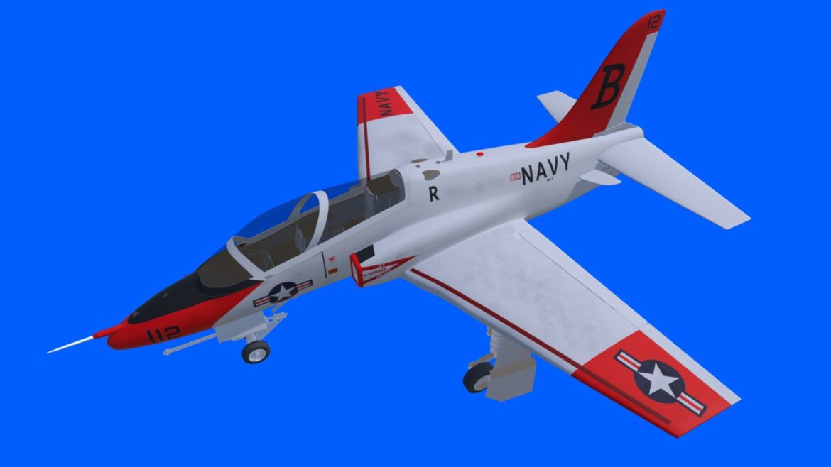 mcdonnell douglas t 45 goshawk 3d model