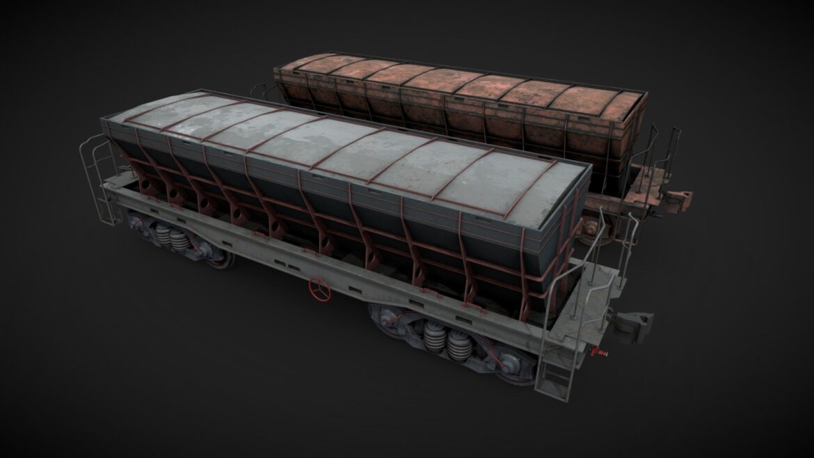 railway car 3d model