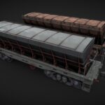 railway car 3d model
