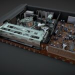 Retro video cassette recorder