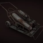 Rusted portable machinery device