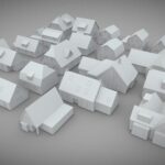 Village houses printable pack