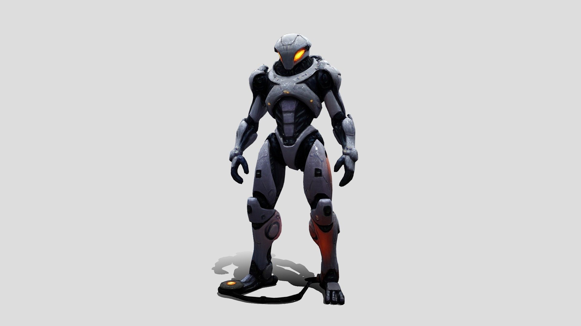 Alien Robotic Character