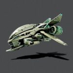 Atmospheric Warship Drone