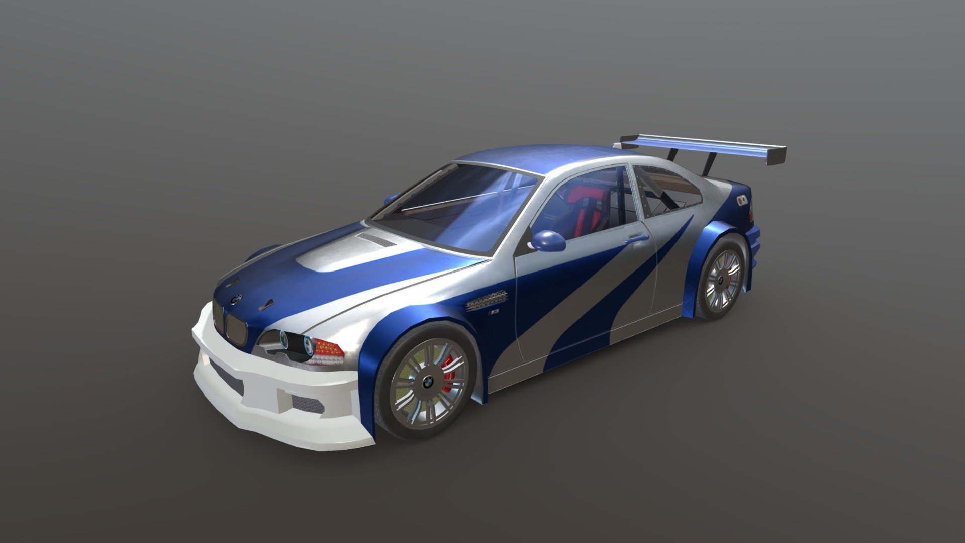 BMW M3 GTR NFS Most Wanted Edition