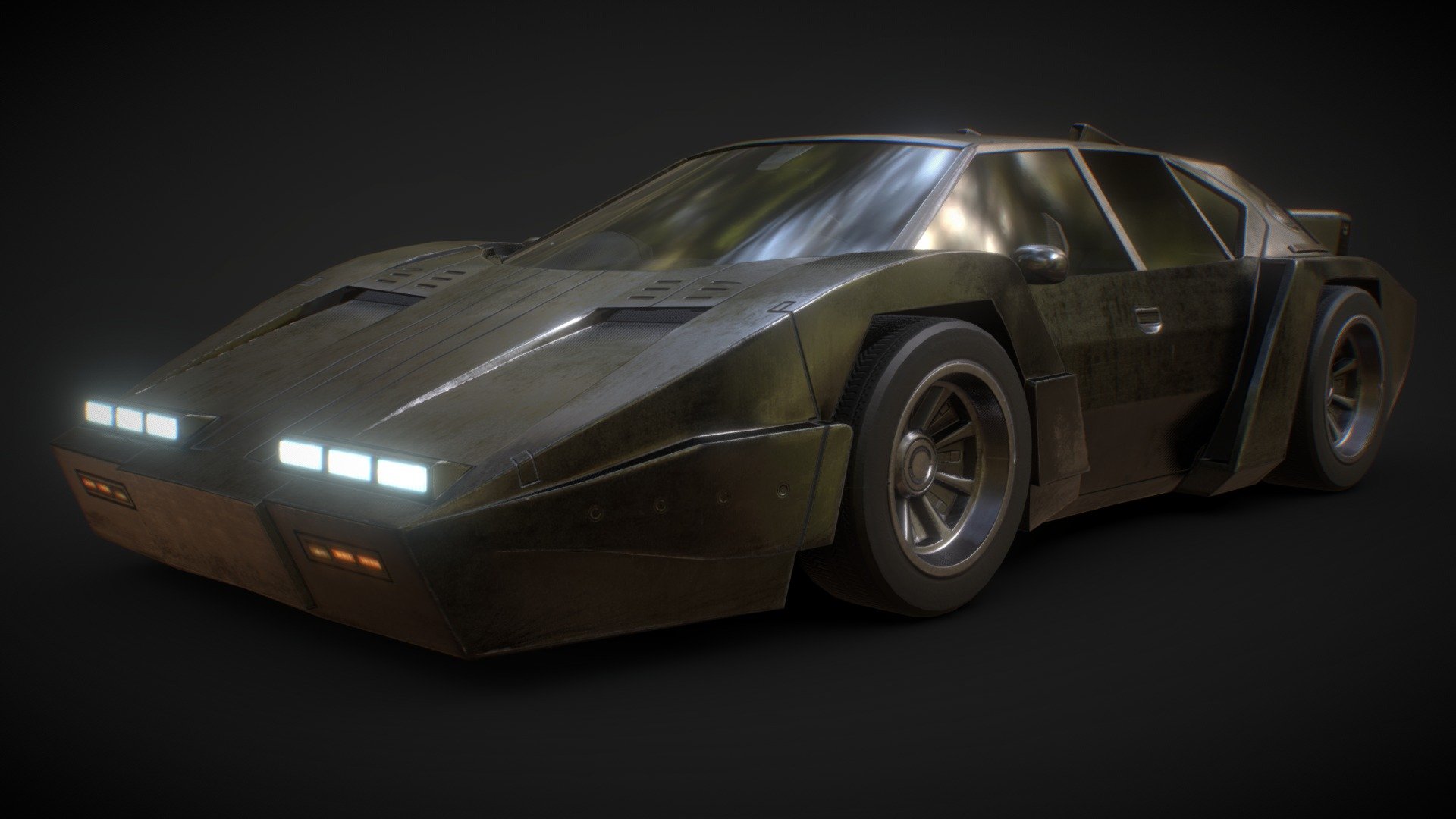CAR 1 SCIFI (3Dpro)