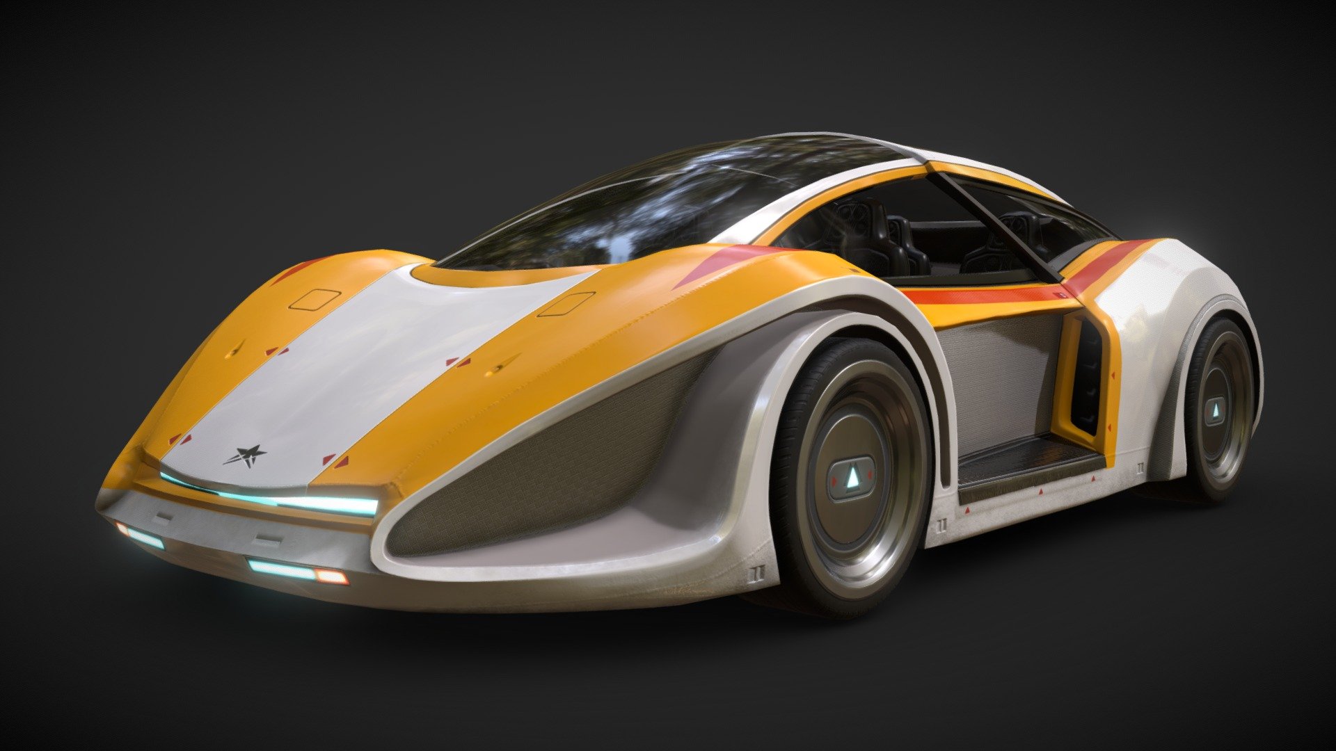 CAR 10 SCIFI (3Dpro)