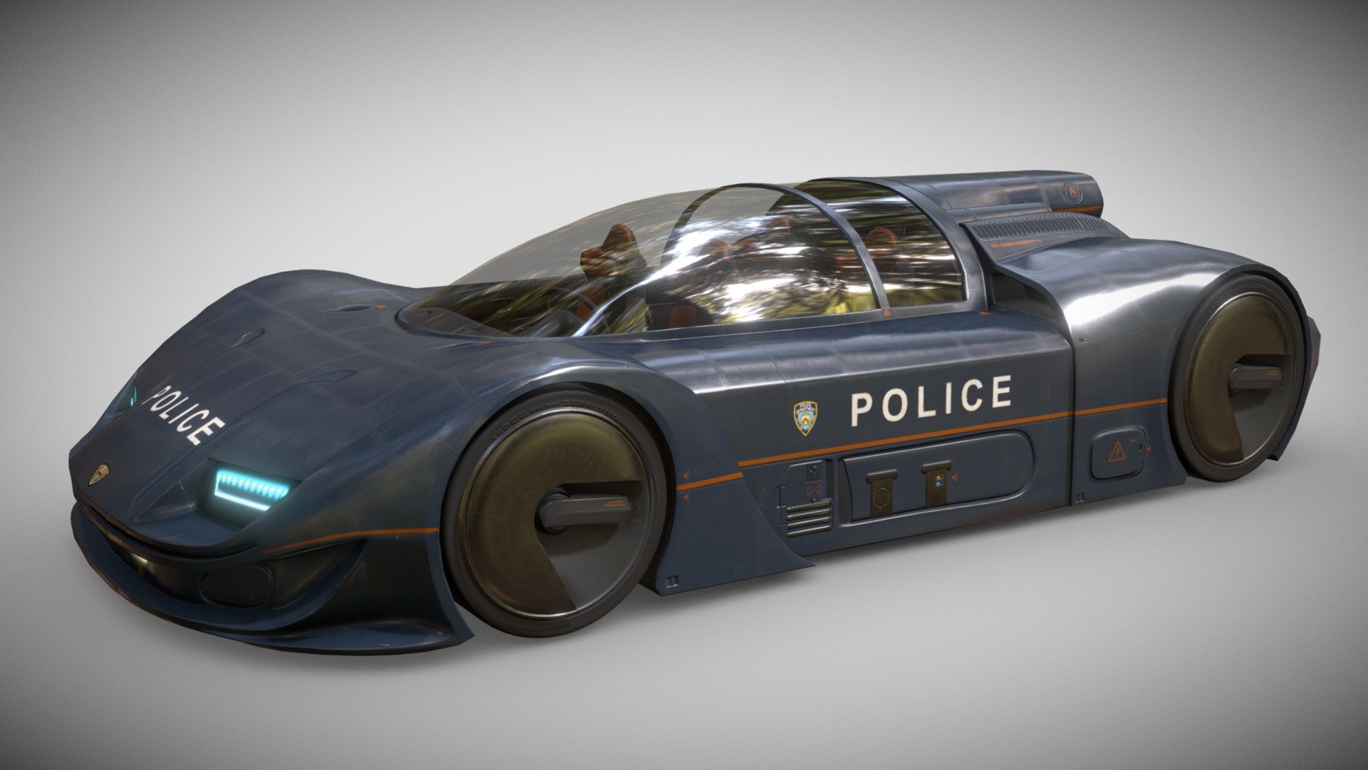 CAR 7 SCIFI (3Dpro)