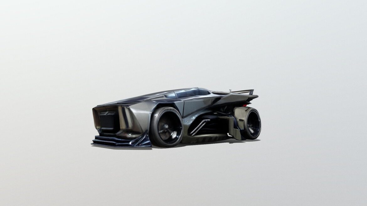 concept jeep truck 3d model