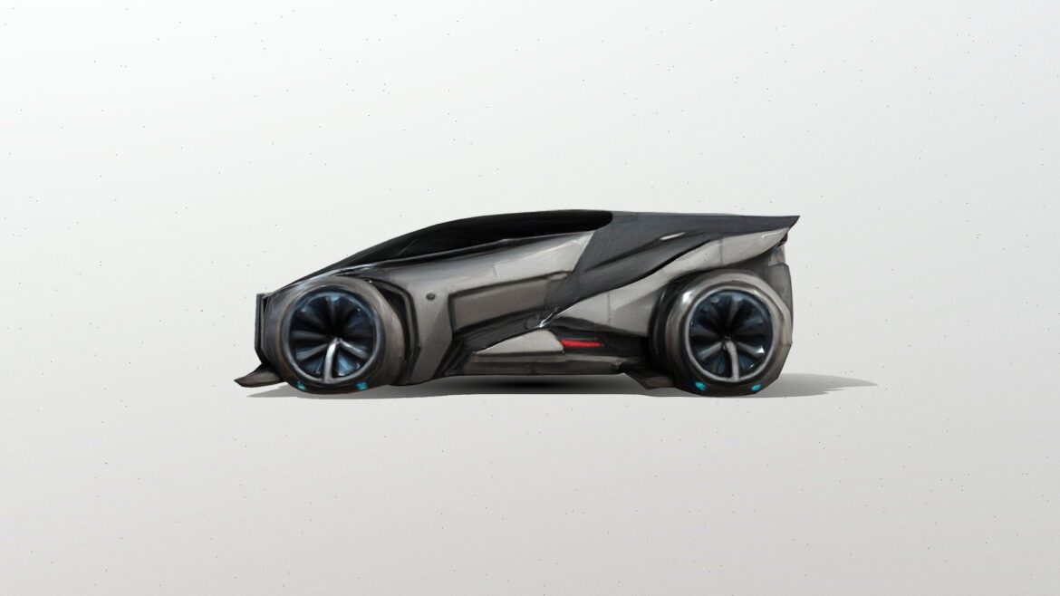 concept truck 3d model
