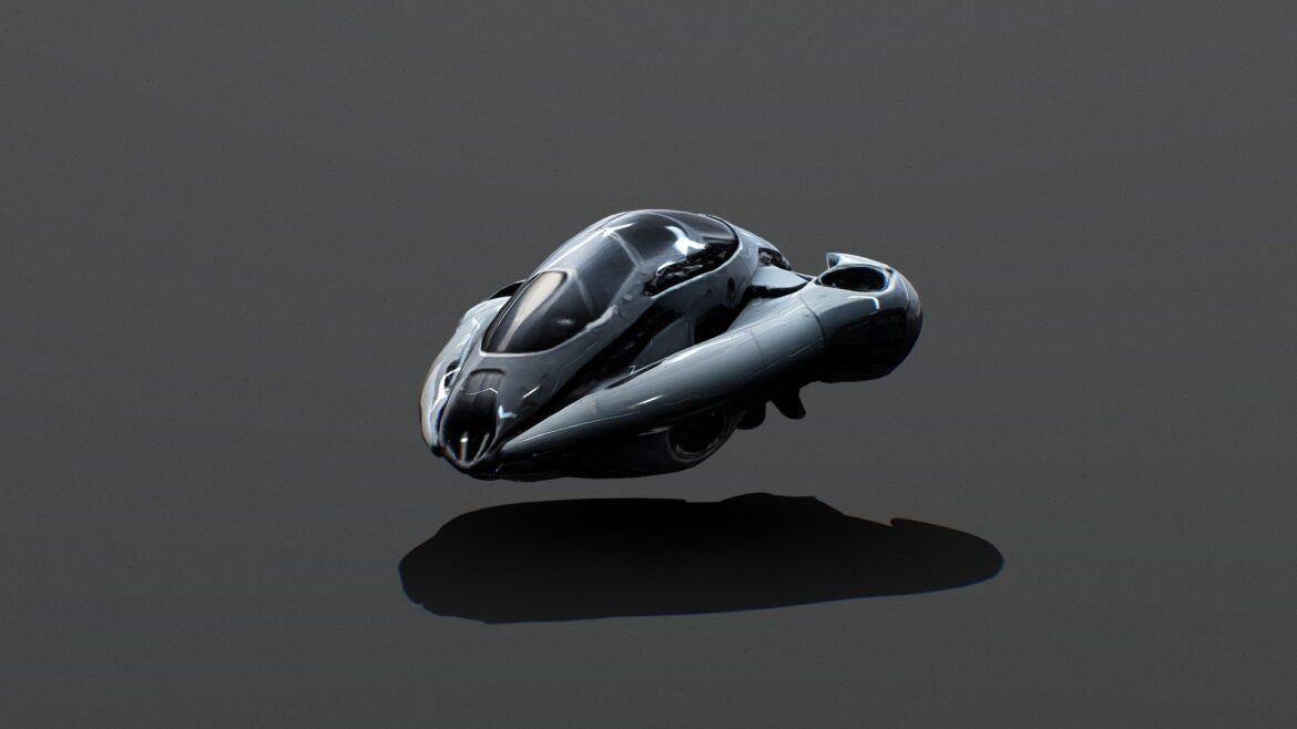 cruiser pod 3d model