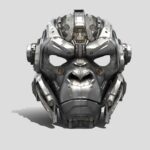 Cyber Gorilla HUD helmet