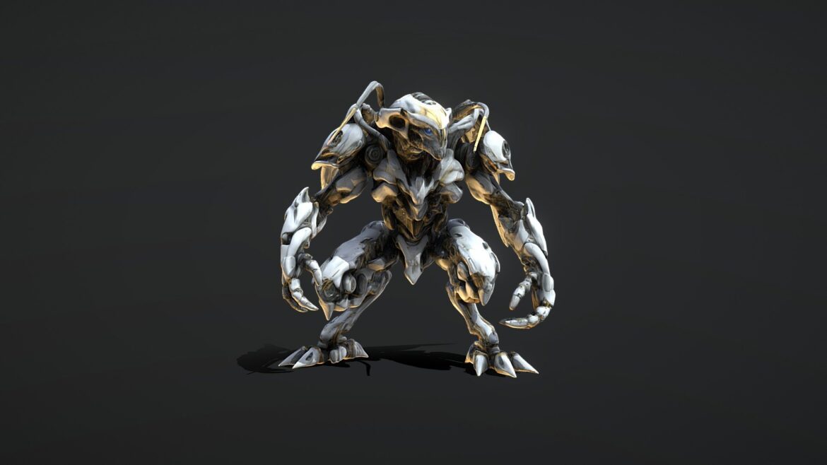 cybernetic colossus 3d model